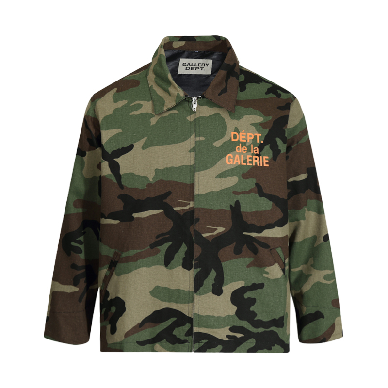 Gallery Dept Green Camo Jacket