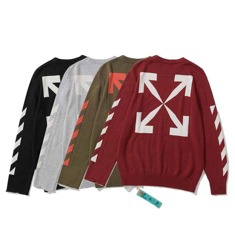 Off White 4 Colors Sweaters