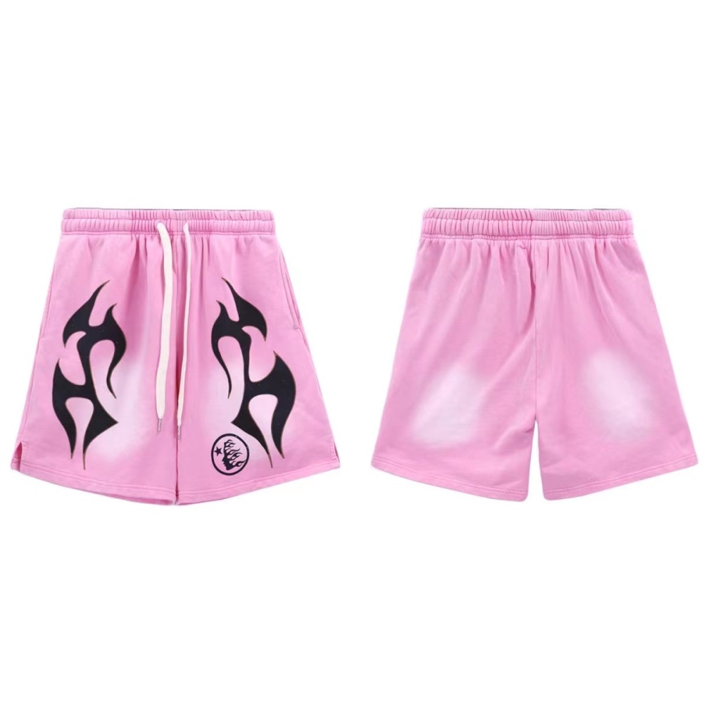 Hellstar Fire Logo Shorts