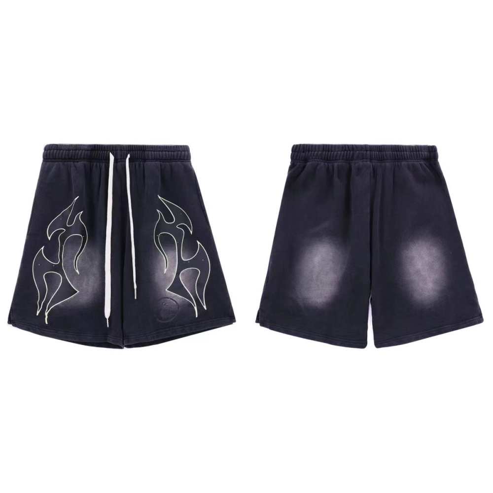 Hellstar Fire Logo Shorts