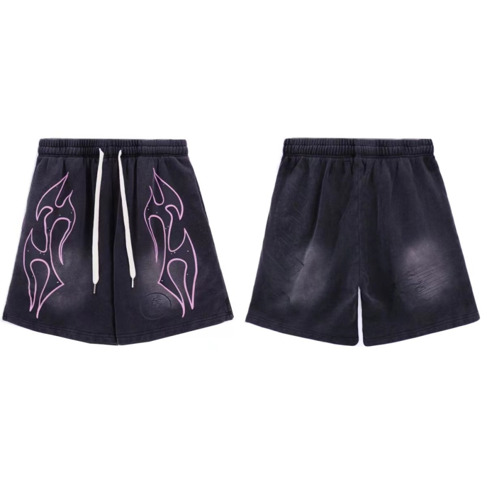 Hellstar Fire Logo Shorts