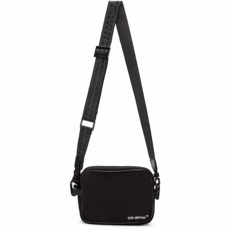 Off White Camera Bag 20x15x10cm