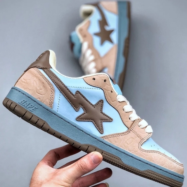 Bape Sk8 Sta Low Beige