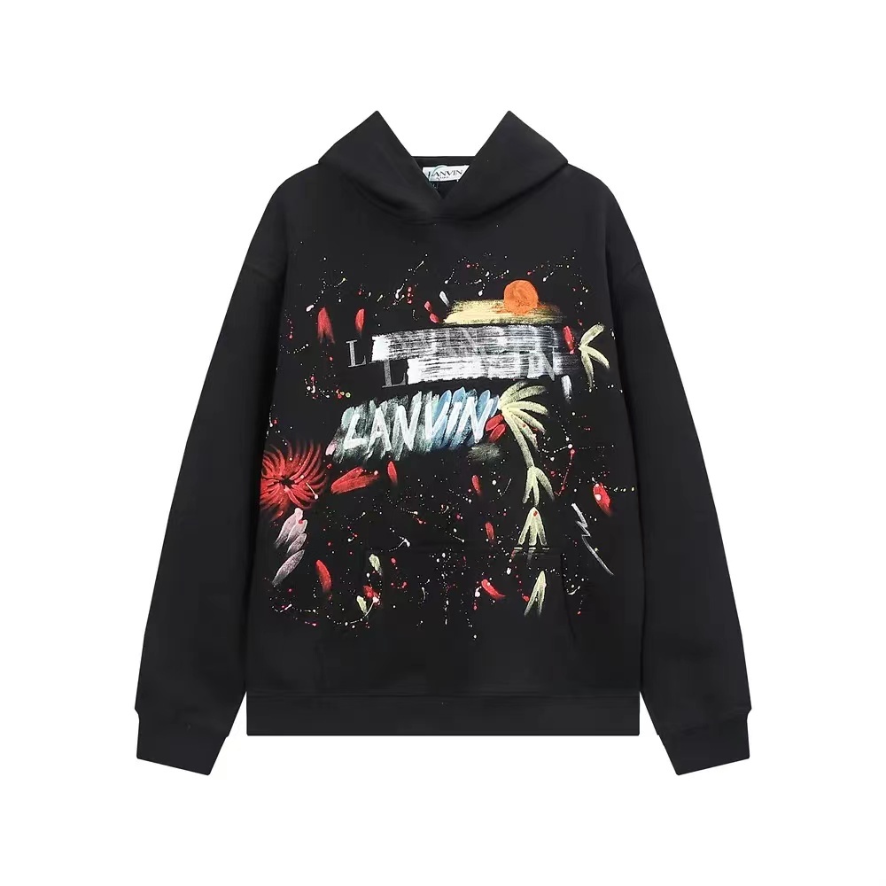 Gallery&Lan Co branded Fireworks Speckled Ink Sweater