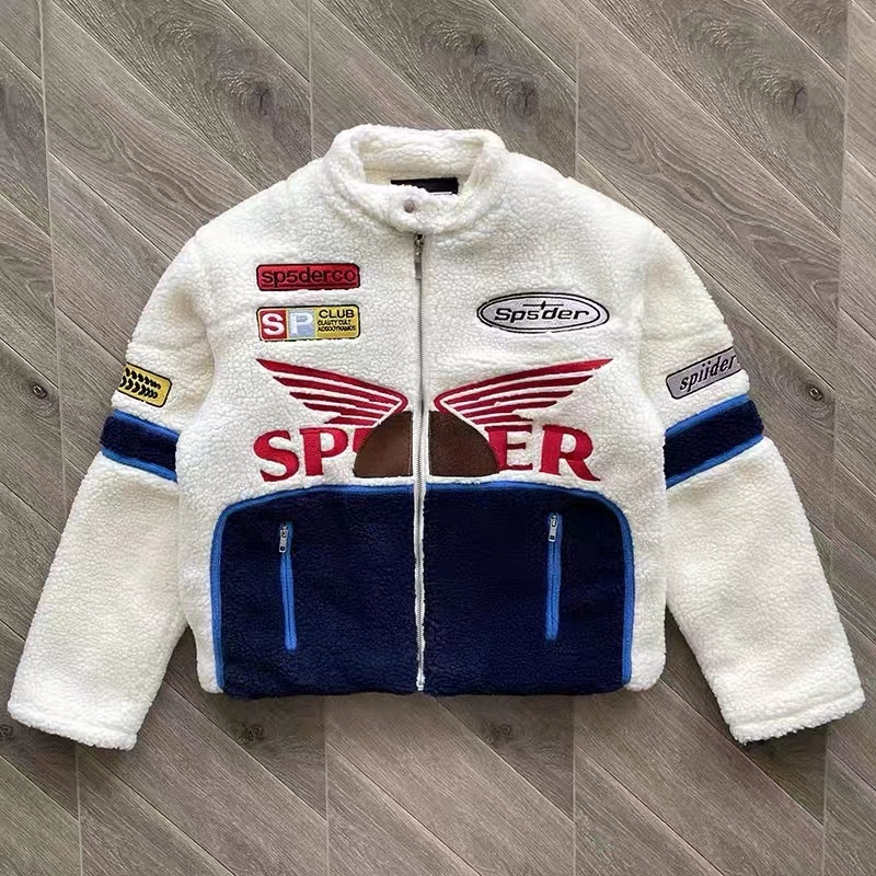 Sp5der wor1dwide 555555Hunters Sherpa Jacket