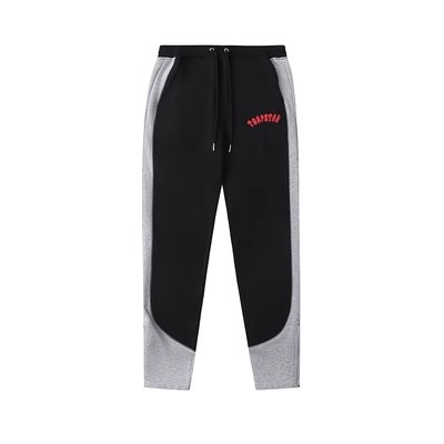 Trapstar Embroidered Letter Patchwork Color Block Fleece Suit 2 Colors