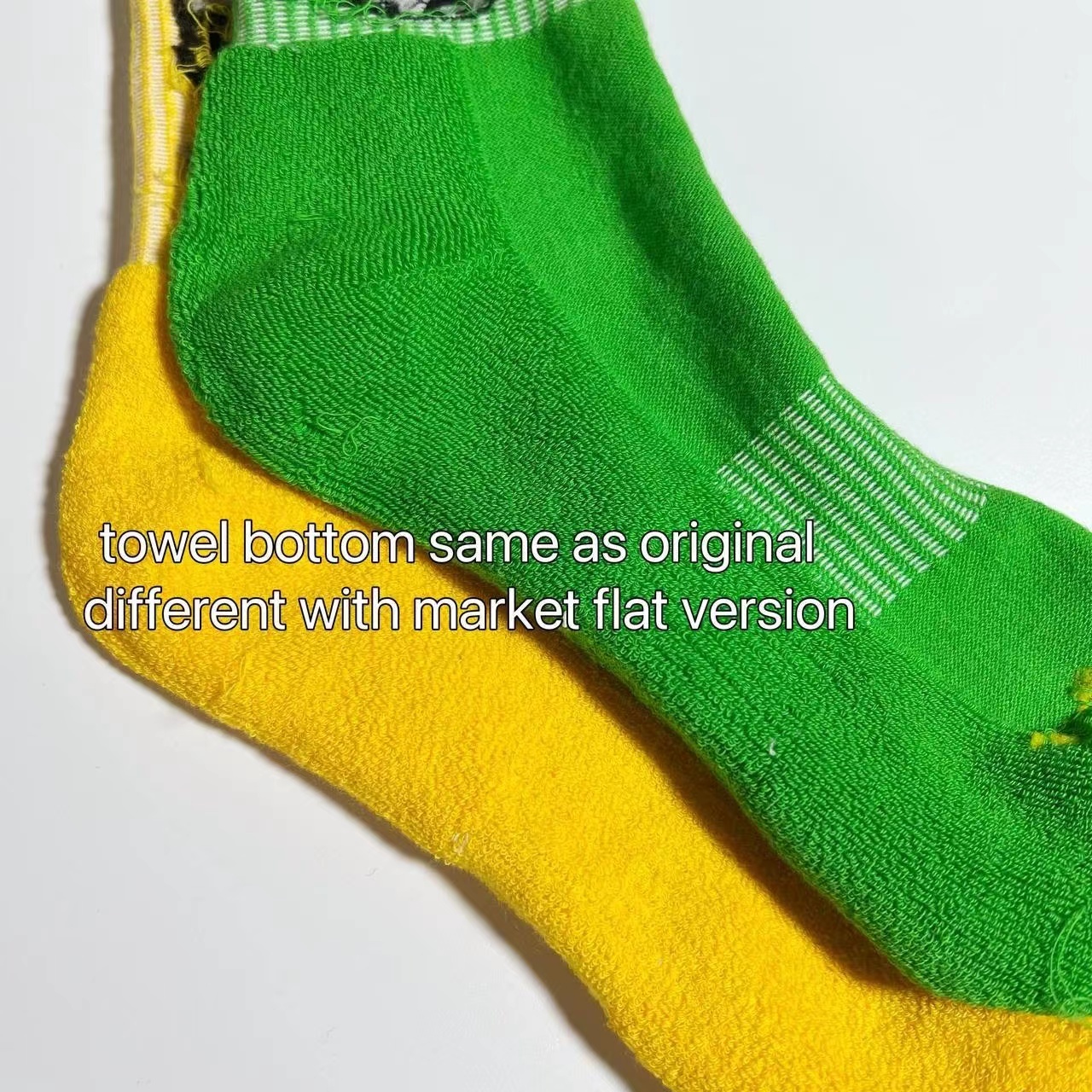 Chr0me Hearts Socks Green Black Yellow 3 Pairs