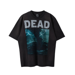 Saint Michael Lightning Tornado Tee Black