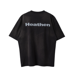 Saint Michael Lightning Tornado Tee Black