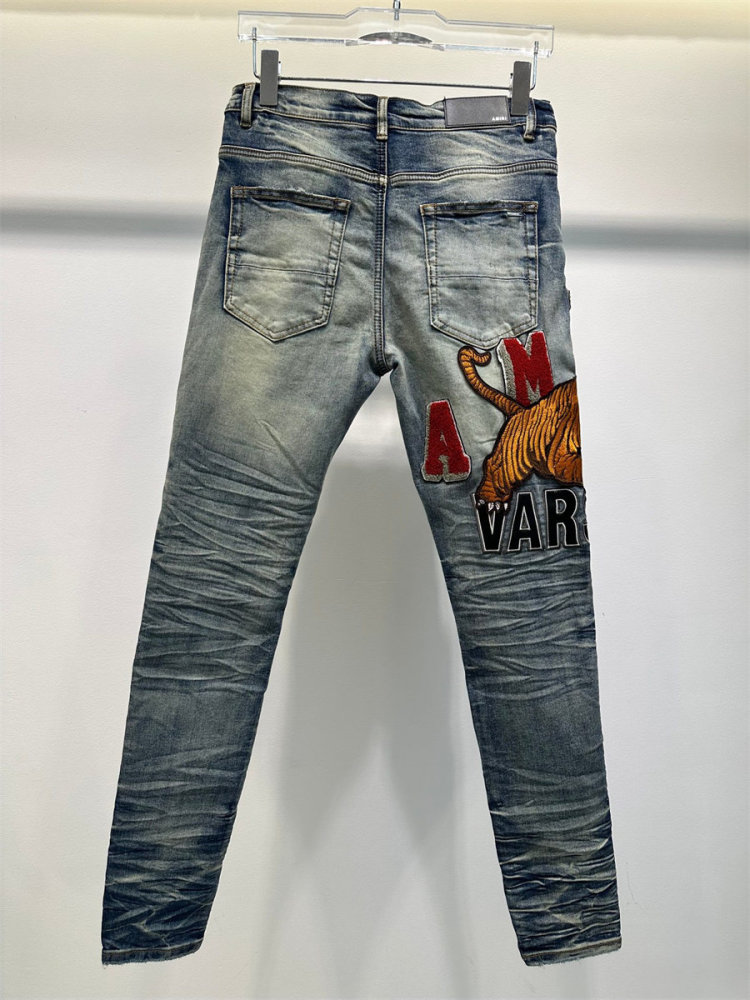 1:1 Quality  Am Tiger Jeans Denim Pants