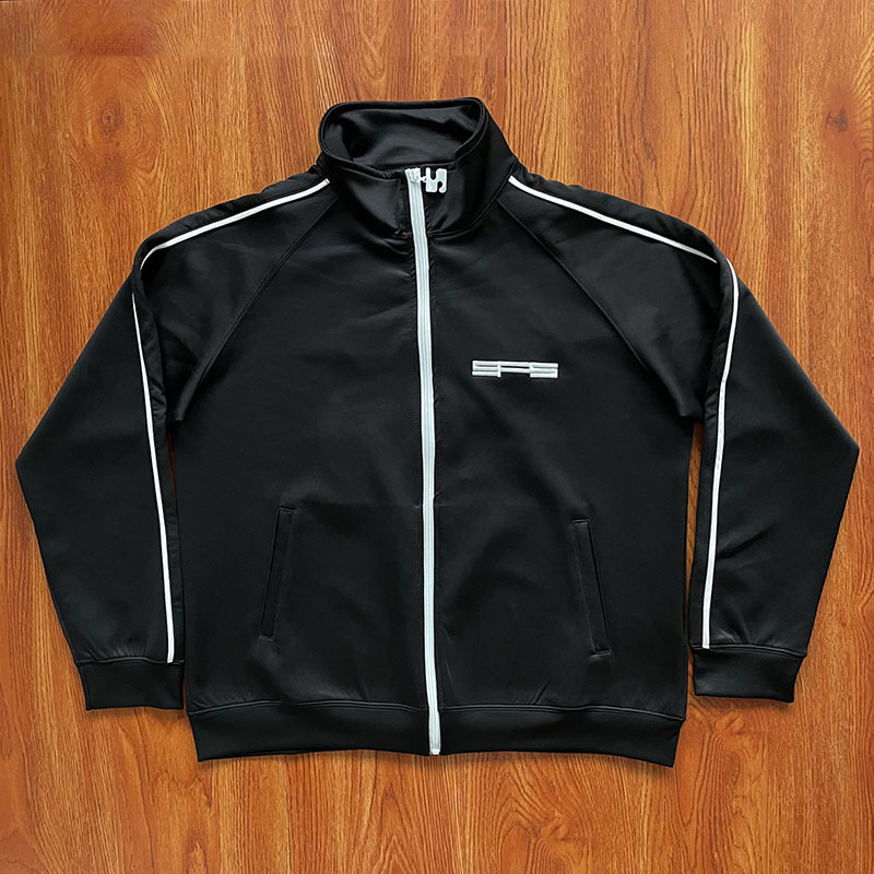 Sp5der WorldWide Track Jacket Pants Black Brown