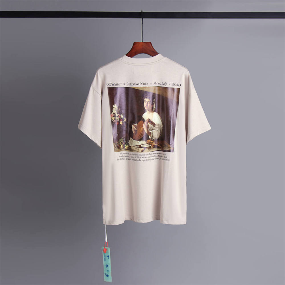 Caravaggio Religious Oil Print Tee 4 colors