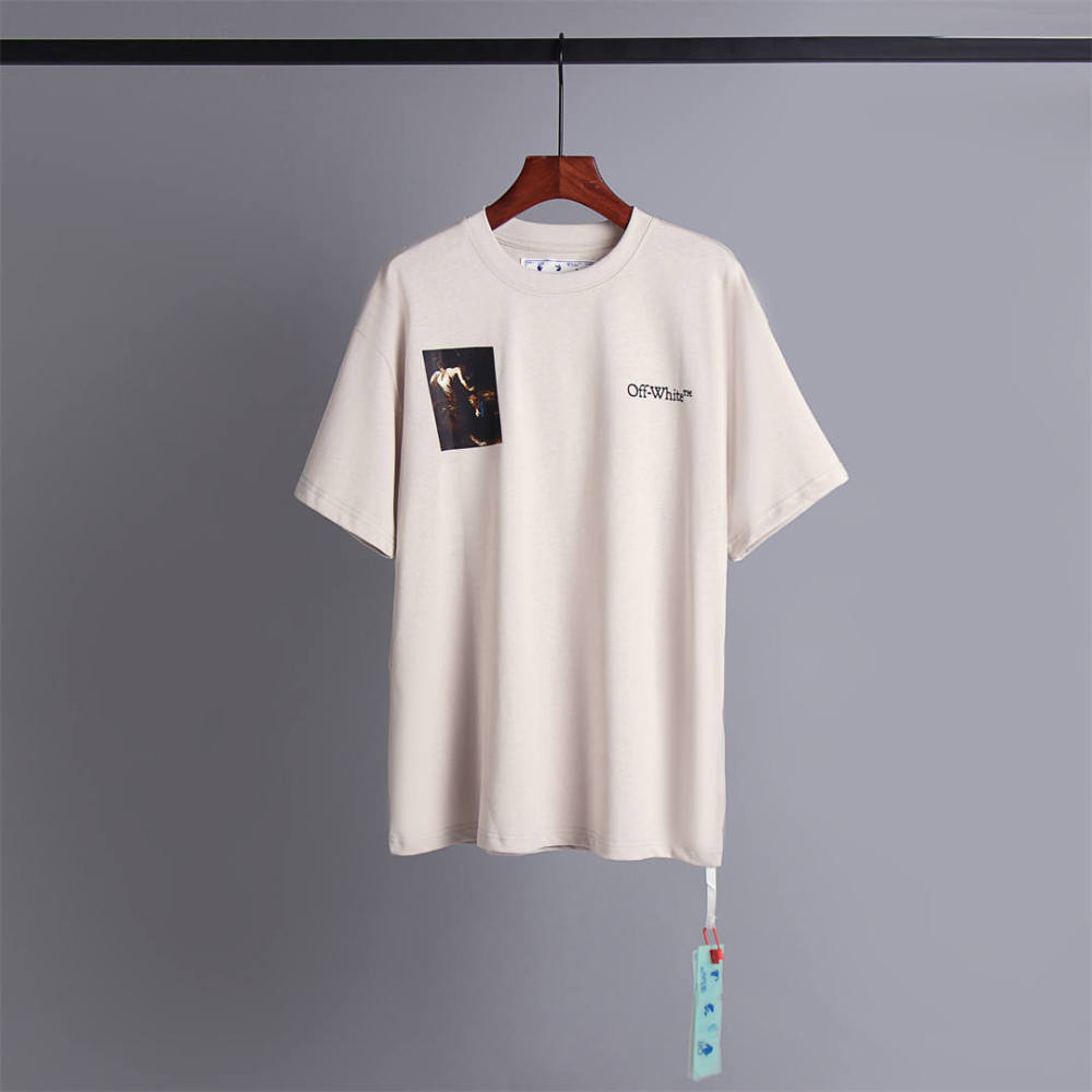 Caravaggio Religious Oil Print Tee 4 colors