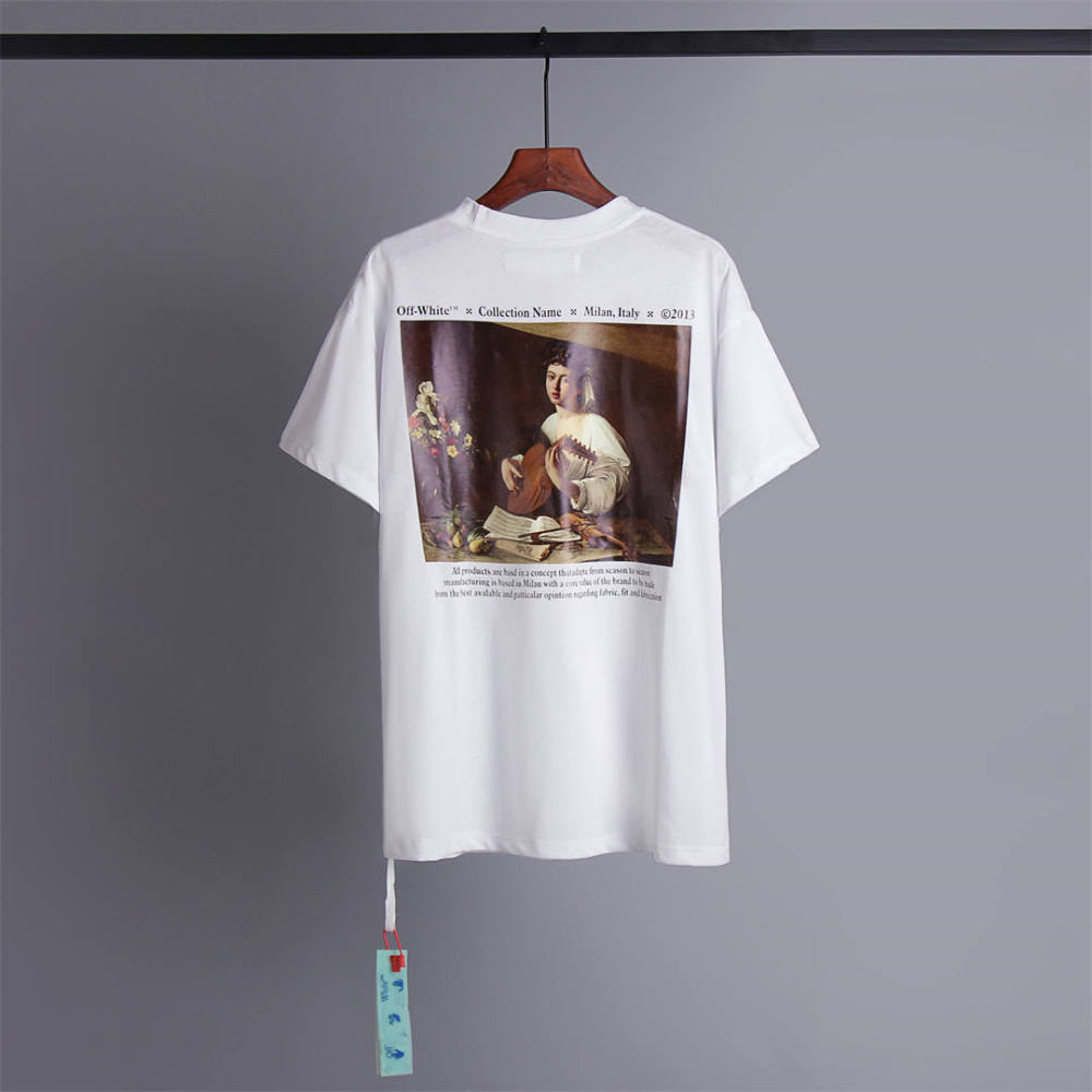 Caravaggio Religious Oil Print Tee 4 colors