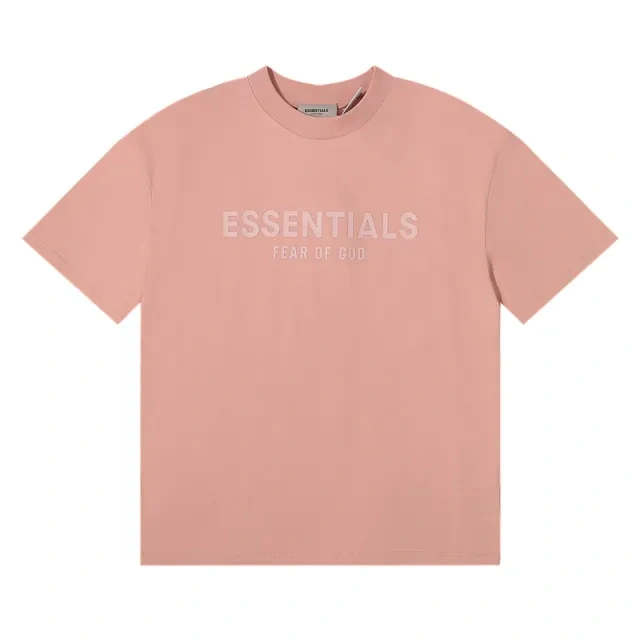 Fear of God 23SS Essentials Pink T-Shirt