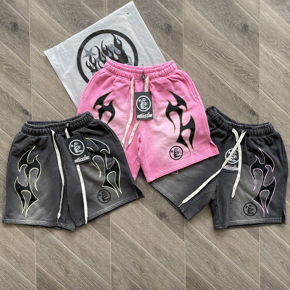 Hellstar Studios Fire Shorts 4 Colors