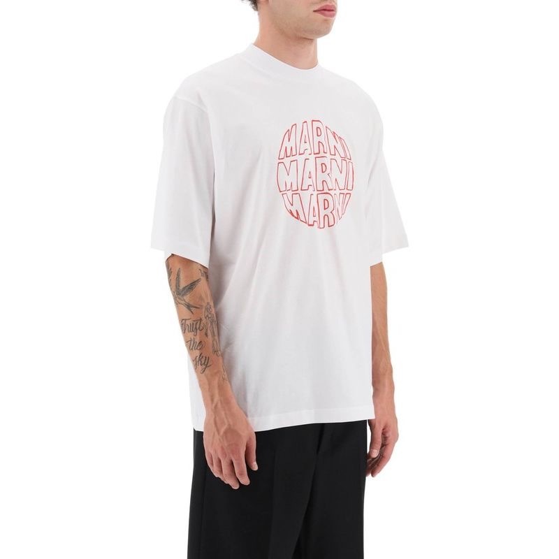 Marni Letter Circle Tee 3 Colors