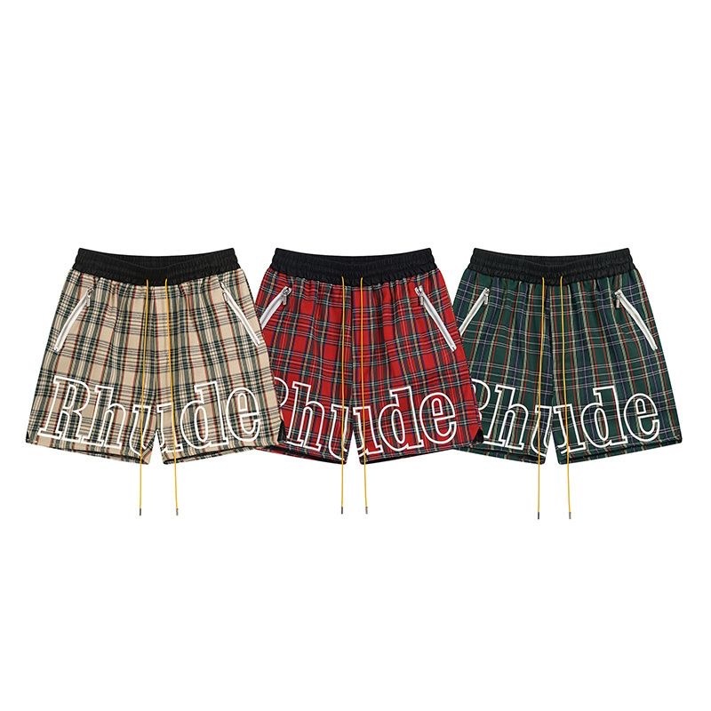 Rhude Grid Shorts 3 Colors