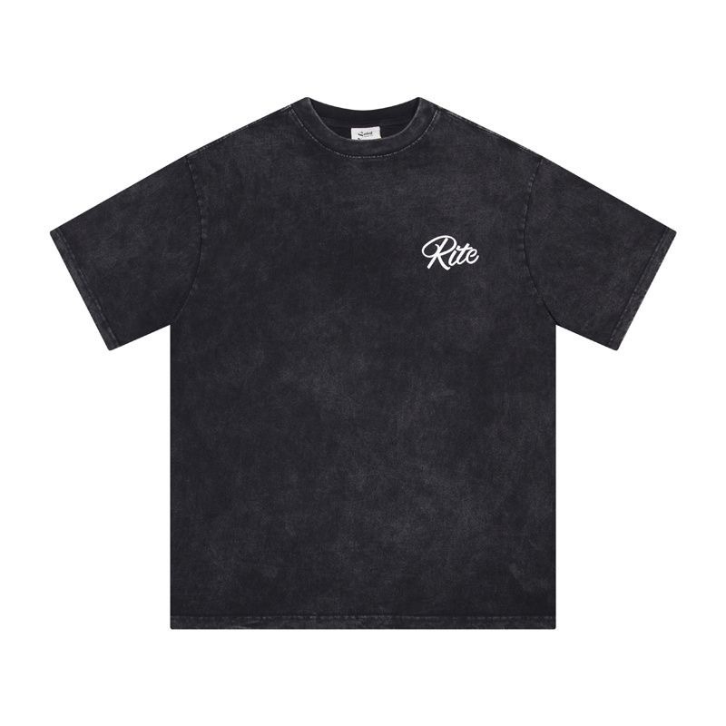 Saint Michael Vortex Figure Washed Tee Black
