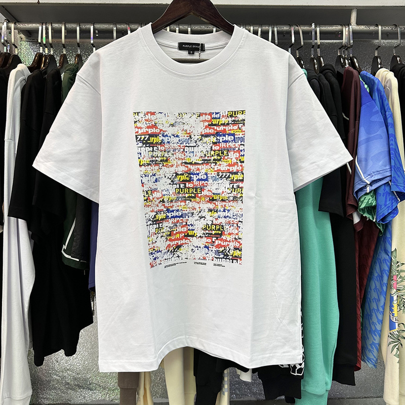 Pp Floral Print Letter tee 2 colors