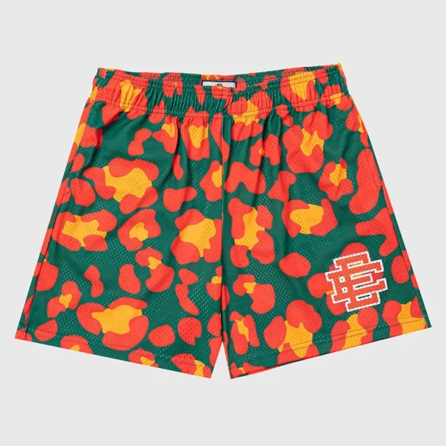 Eric Emanuel Leopard Shorts