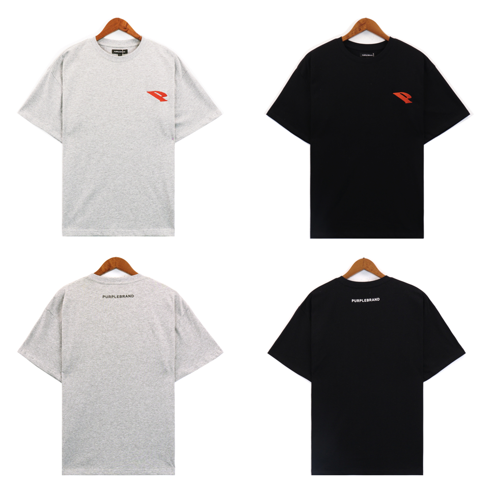 Pp Small Logo Shirt Black Grey