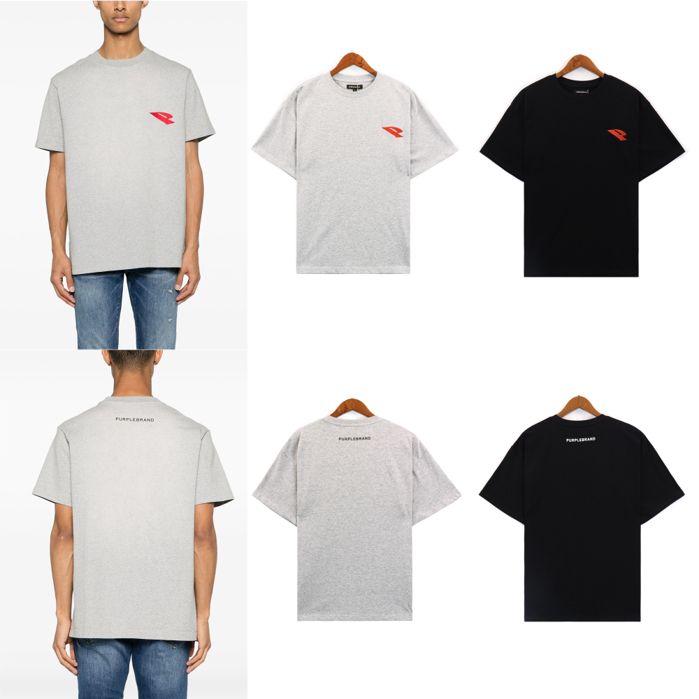 Pp Small Logo Shirt Black Grey