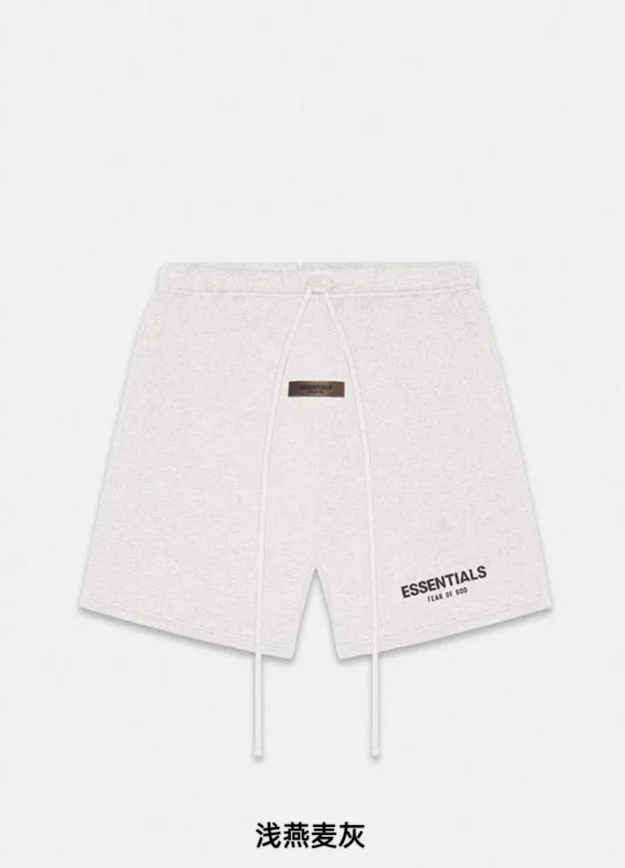 1:1 quality version Black flocking printed shorts