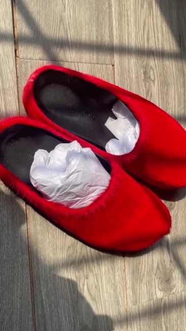Marni Fur Slippers