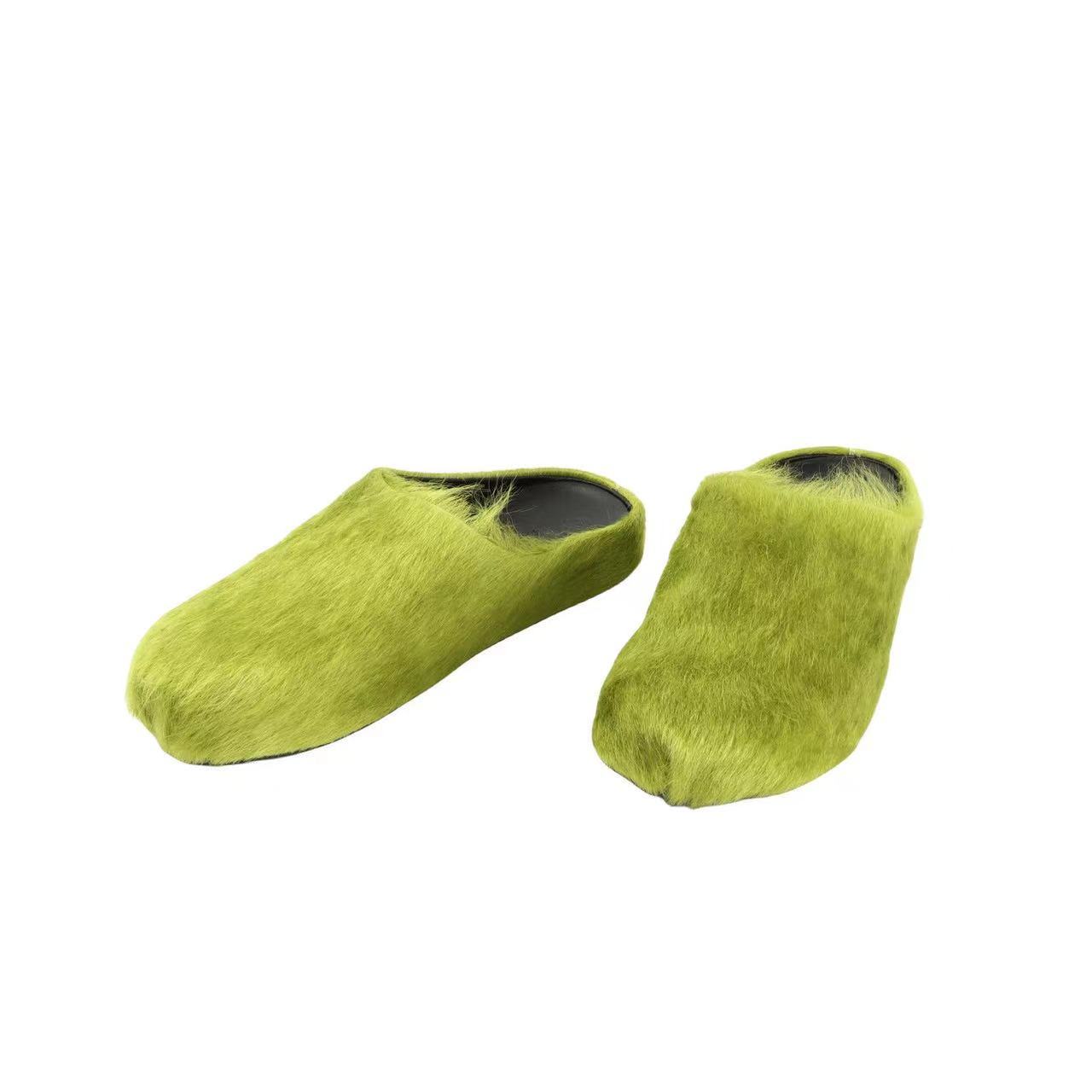 Marni Fur Slippers
