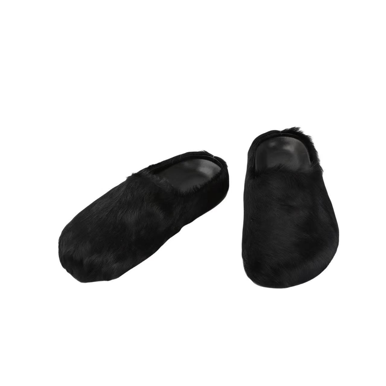 Marni Fur Slippers