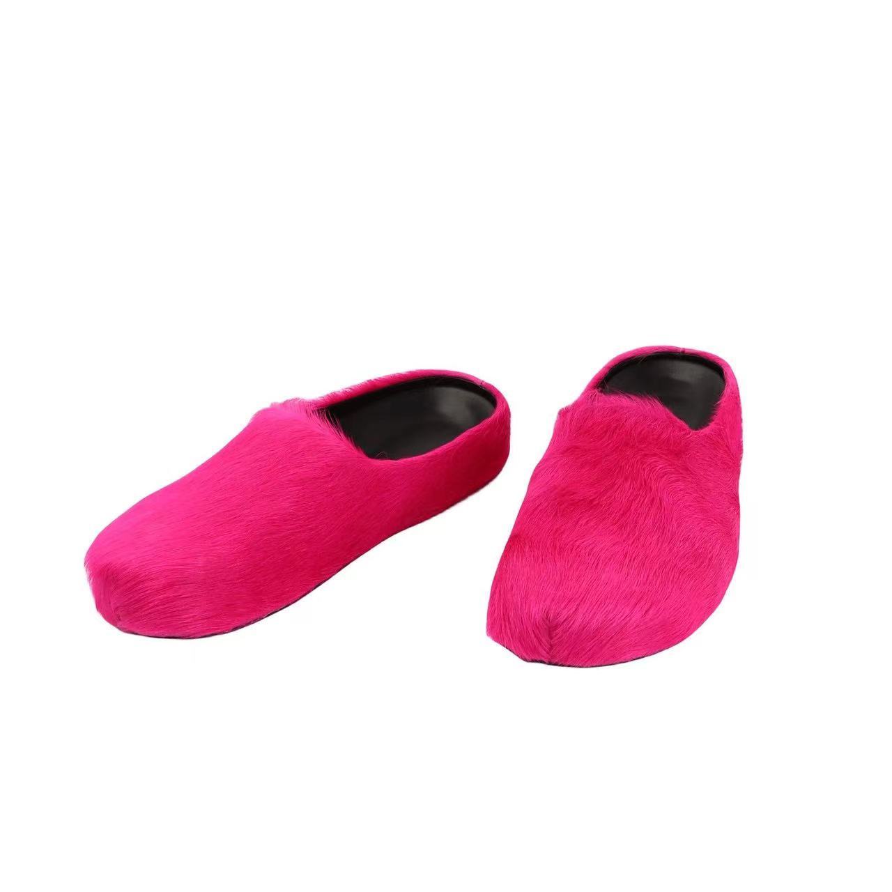 Marni Fur Slippers