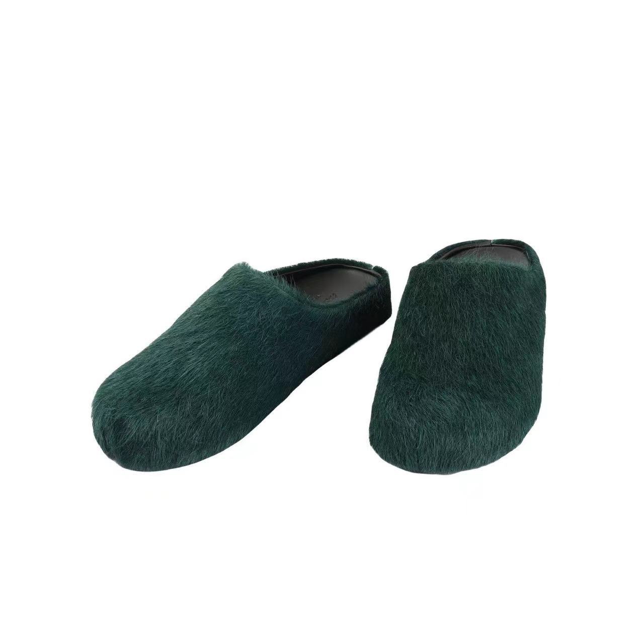Marni Fur Slippers