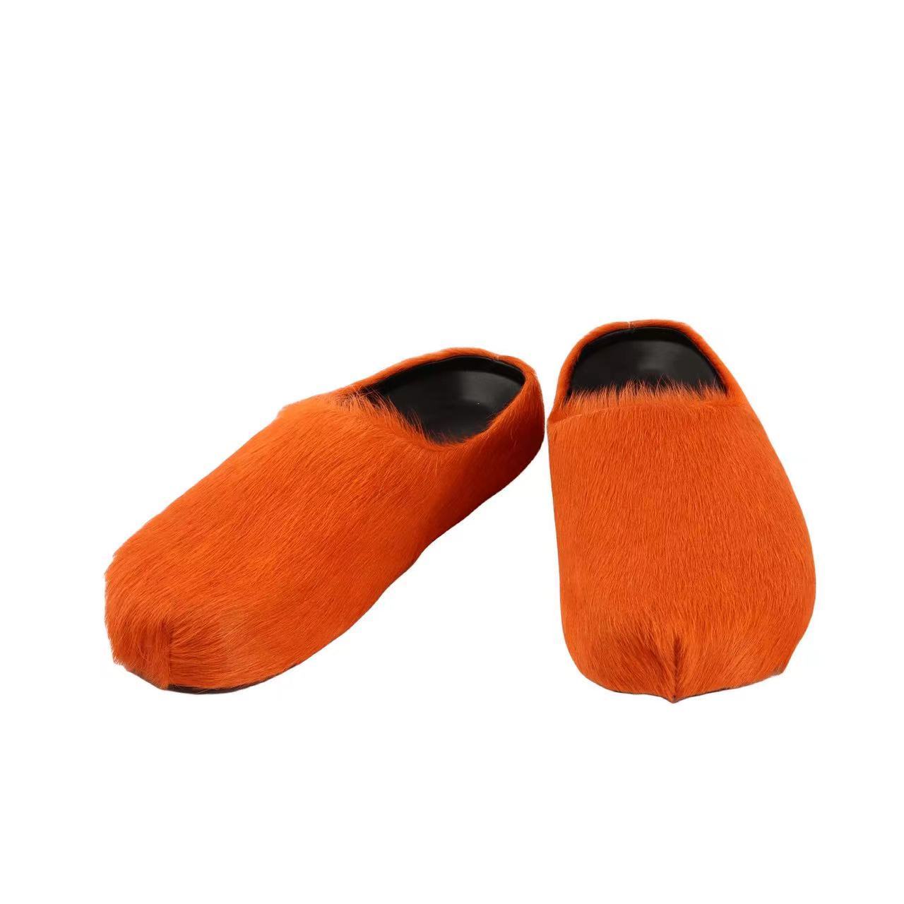 Marni Fur Slippers