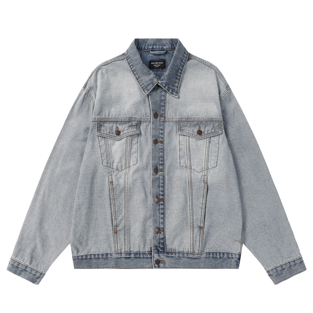 BLCG Simple Wash Denim Jacket Blue