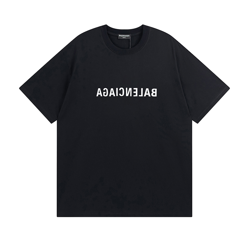BLCG Reverse Letters Tee Black
