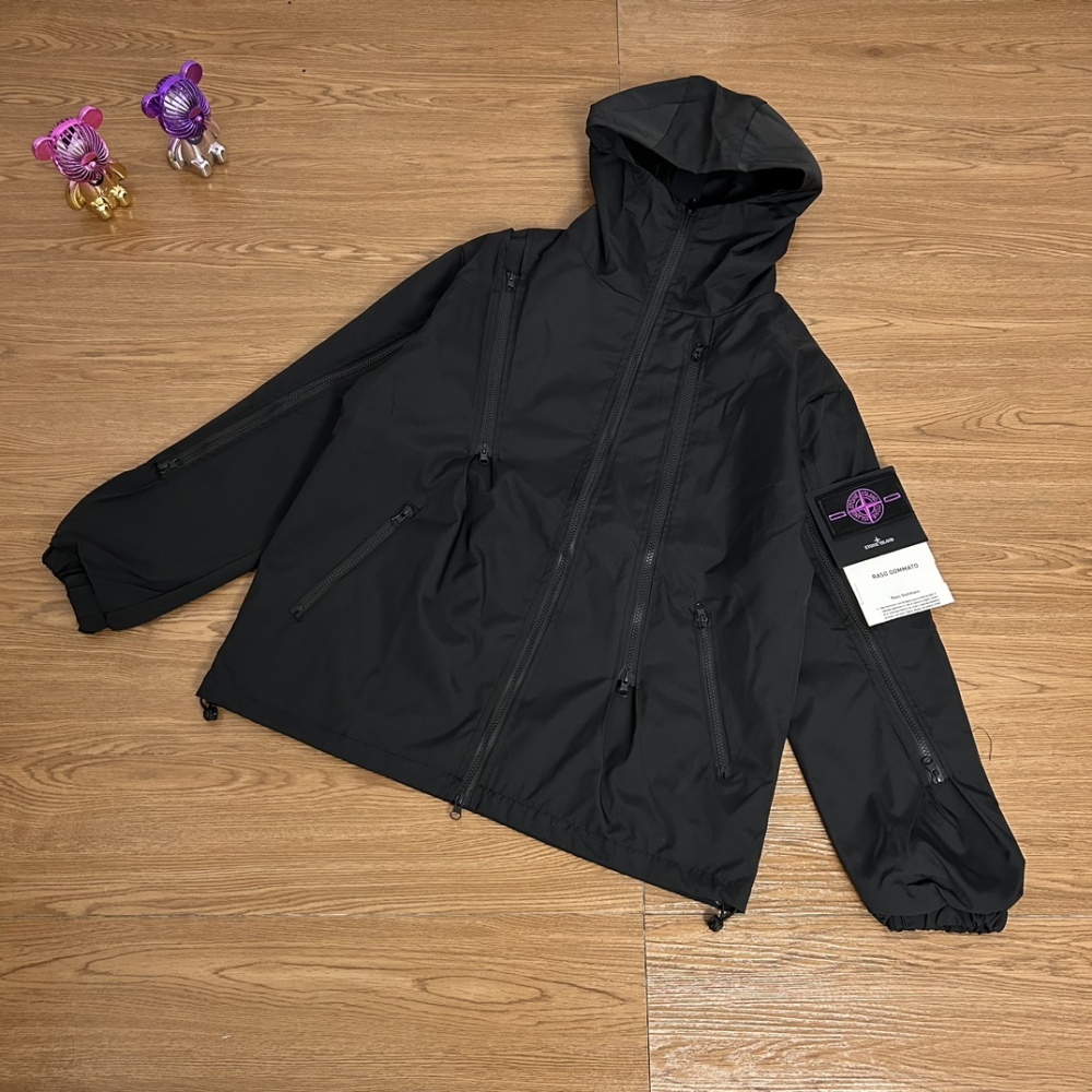 Stone Island  Zipper Function Outdoor Zipper Coat