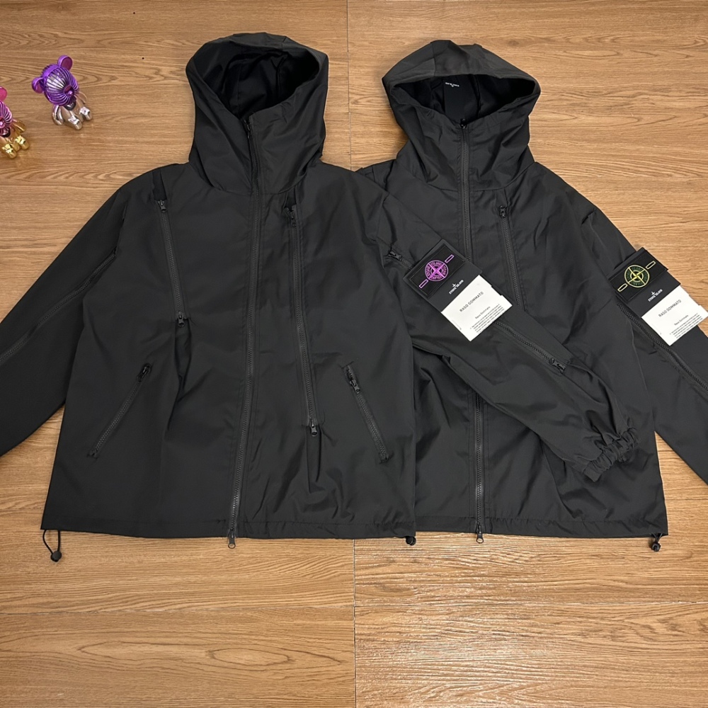 Stone Island  Zipper Function Outdoor Zipper Coat
