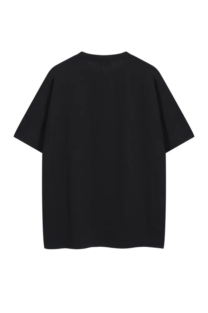 Crown Vintage Crackle Print Tee