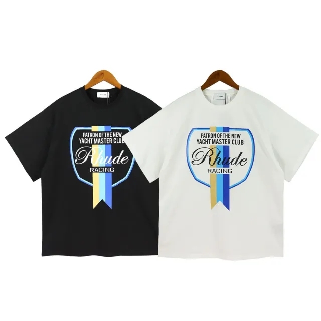 Rhude Letters T-Shirts 2 Colors