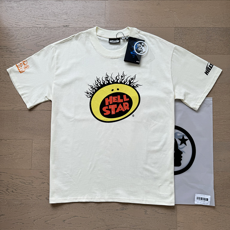 Hellstar Yellow Round Face Shirt