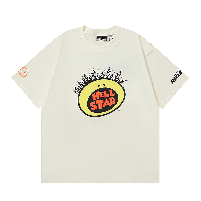 Hellstar Yellow Round Face Shirt