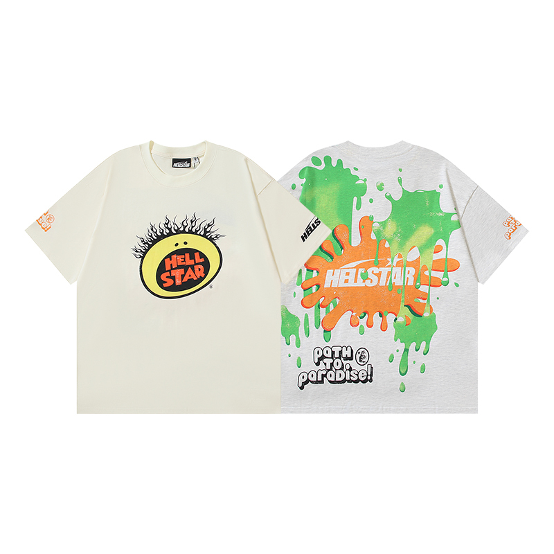 Hellstar Yellow Round Face Shirt