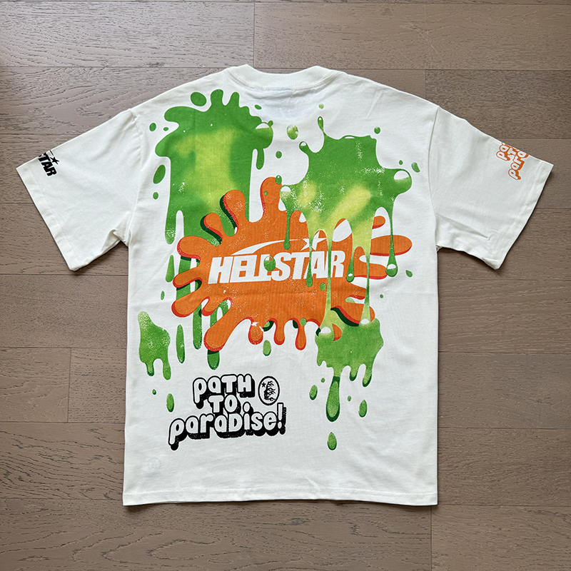 Hellstar Yellow Round Face Shirt