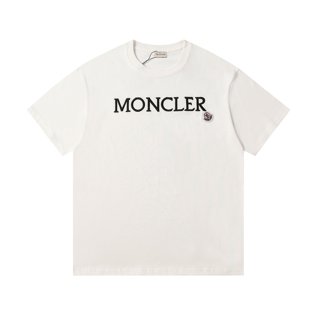 M0ncler Letter Logo Shirt 4 Colors