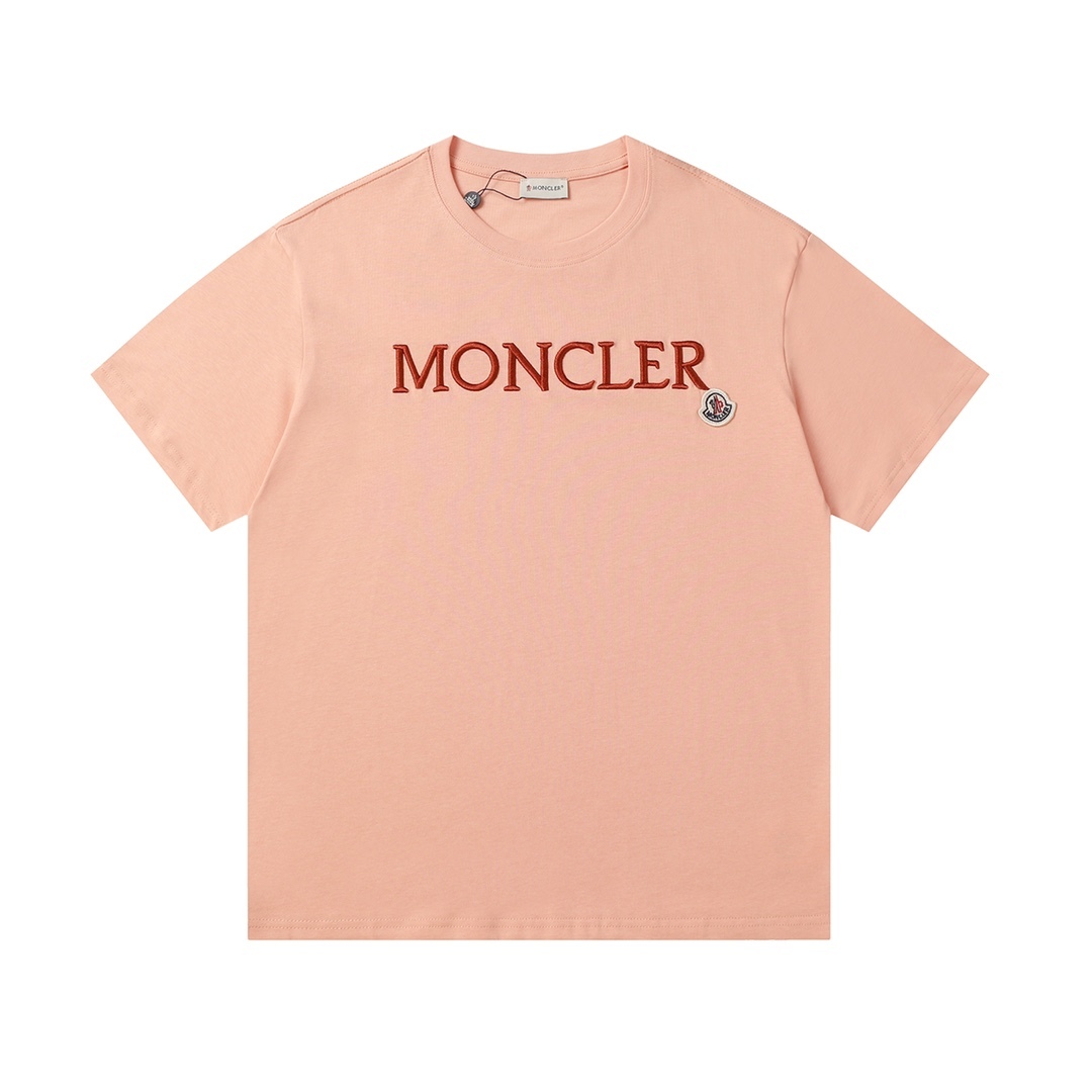 M0ncler Letter Logo Shirt 4 Colors