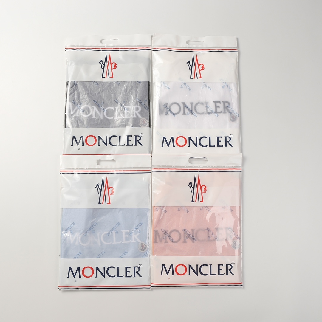 M0ncler Letter Logo Shirt 4 Colors