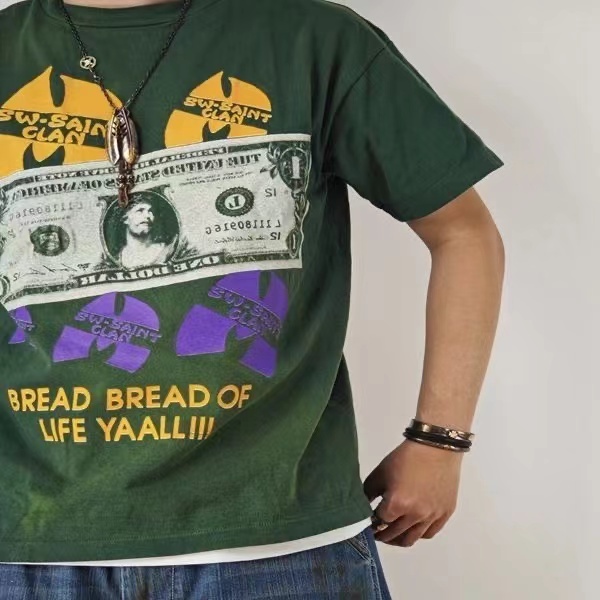 Saint Michael Bread Of Life USD Green Shirt