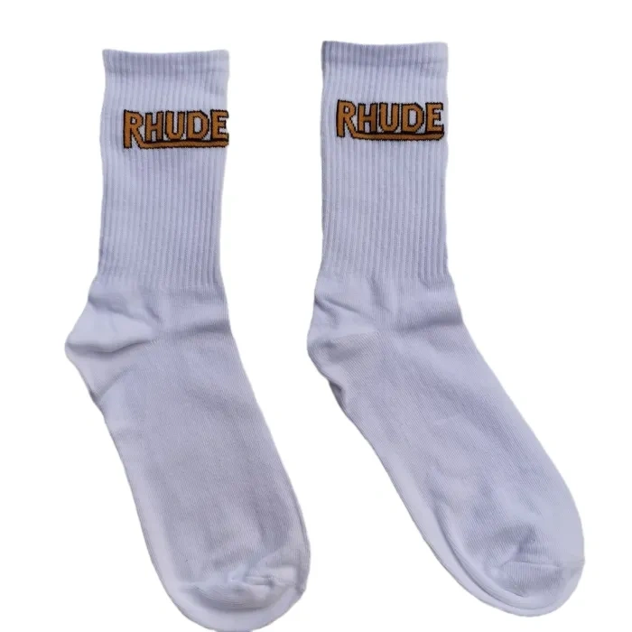 RD Alphabet Sunset Print Mid Calf Socks 7 colors