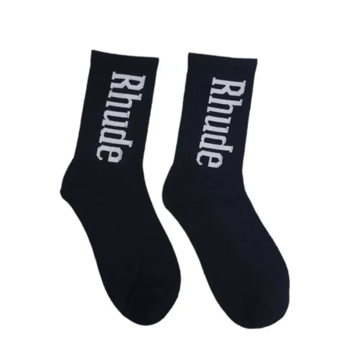 RD Alphabet Sunset Print Mid Calf Socks 7 colors